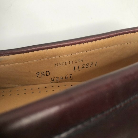 Allen Edmonds Size 9.5 Loafers Waterville Tassel